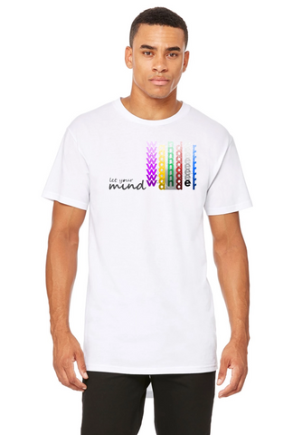 Let your mind wander - Printed T-Shirt for men